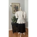 Women’s VTG David Rose Blush Pink Pearl Buttons Top Jacket 12 Embroidered Lace Photo 5