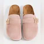 Tory Burch Mellow Suede Mules 7 Pink Photo 3