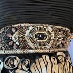 Sue Wong Vintage Y2K Nocturne Bead and Ribbon Strapless Cocktail Dress Size 4 Photo 3