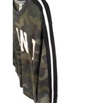 PINK - Victoria's Secret  Crew Foil Trim Logo Sweatshirt Camo Camouflage Size XS Photo 2