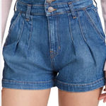 Veronica Beard  Jeans Jaylen Short High Rise Womens Size 32 / 14 Blue‎ Denim NEW Photo 0