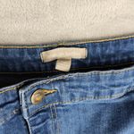 Woman Within  Embroidered Floral Blue Jeans Women's Size 24W Photo 4