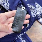 Faithfull the Brand Faithfull • Yacht Romper playsuit navy blue Devani print bandana floral Anthro Photo 9