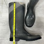 Burberry • plaid check signature rubber winter rain boots Photo 12