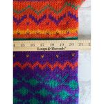 Vintage Coach in Four Seasons Multicolor Knit turtle Neck Sweater Sz L Size L Photo 5