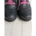 Sorel  Houndstooth Wedge Lace-Up Boots Youth 4 fits Women's 5.5–6 Black Pink Photo 15