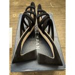 Cole Haan Women's Adella Heeled Sandal Black Suede Size 8.5 Strappy Photo 5