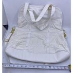 Big Buddha Xxl Super White Faux Leather Cross Body Photo 6