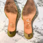 Carol Little silk mules size 7.5 Pre Lovedd Green Photo 6