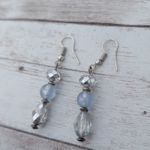 Blue Tones Dangle Earrings for Pierced Ears Photo 1