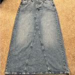 H&M  Skirt Maxi Denim Photo 0