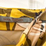 Silvia Tcherassi Guzmania Skirt Botanical Yellow Floral Ruffle sz Small Photo 4