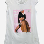 Fiorucci NWT Naomi Campbell Soup Can White Cotton Graphic Tee Shirt Small $128 Photo 0