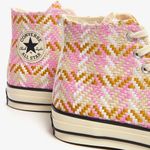 Converse  Chuck 70 High Woven Pink Yellow Sneakers Women's‎ 6.5 – Y2K Pastel Core Photo 2