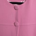 Patty Kim Pink Front Buttons Coat Short Sleeves Vintage Size M Size M Photo 1