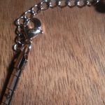 Omega Cross Pattern Collar Ion Plated Rose Gold Over Stainless Steel Necklace Photo 5