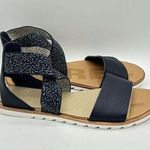 Sorel Sandals Women Size 7 ELLA II IN Navy Nocturnal Sea Salt Photo 0