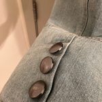 Designer Handmade Deconstructed Black and Denim Blazer Photo 3