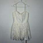 House Of CB NWT Nerissa White Jacquard Corset Mini Dress Size Large Photo 4