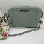 Betsey Johnson NWT  Crossbody Bag with Scarf and Chain Strap Photo 2
