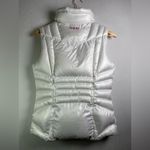 Spyder Women’s Timeless Down Vest White Shimmer / Spark Pink Lining Size M Photo 10