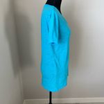 PINK - Victoria's Secret PINK Victoria’s Secret Blue Boyfriend Tee Small Photo 2