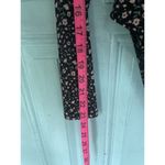 Forever 21  black floral sheer Mock neck bodysuit Size Small Photo 4