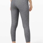 Lululemon Align Crop 23” Mini Heathered Herringbone Heathered Black White /Black Photo 0