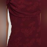 Princess Polly  Azura Off The Shoulder Maxi Dress Burgundy Photo 9