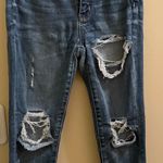American Eagle  Outfitters Super Stretch X Hi Rise Jegging Distressed 2 Short Photo 0