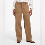 Madewell Low-Slung Baggy Utility Pants in Faded Birch Brown Size 26 Photo 1