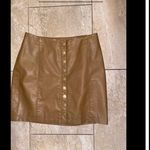 Free People Leather Skirt Photo 3