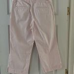 J.Crew Pale Pink Classic Twill Broken In Cropped Chino Pants Size 8 Photo 1