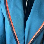 Derek Lam  10 Crosby Twill Contrast Rib Velvet Trim Blazer Size 12 Brie Larson Photo 4