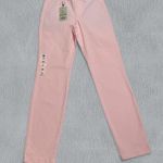 Dockers NWT Weekend Chino Womens W25 Pink Skinny Stretch Pants Photo 0