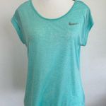 Nike Green and Blue Cap Sleeve /Shear Tee Photo 0