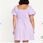 Old Navy Purple Babydoll Dress Photo 1
