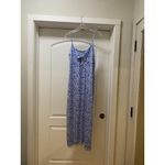 Z Supply  Carita Cocos Floral Midi Dress Womens XL Blue Sundress Summer Casual Photo 1