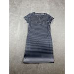 Vineyard Vines VINTAGE VINES SANKATY Navy Blue White Striped Poly Spandex S/S Dress Xs Photo 2