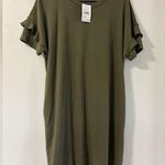 Lush Clothing NWT Lush T-Shirt Ruffle Sleeve Dress Photo 0