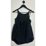 Free People  Tabea Babydoll Tank in Black Size Small Photo 4