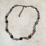 Chico's Chico’s gunmetal chain and open link 42” necklace belt Photo 3