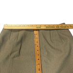 Larry Levine Classics Womens Sz 14 Brown and Tan Herringbone Pencil Career Skirt Photo 2