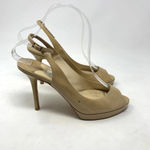 Jimmy Choo Patent Leather Slingback Peep-Toe Platform Pumps Size 37 / US 7 Photo 4