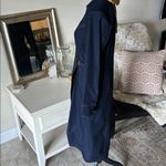 Veronica Beard  Arlington dark Oxford denim wrap midi western dress 12​ Photo 10