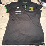 2025 macaron Automobili Lamborghini Squadra Corse Women's Team Polo Shirt NWOT Black Size M Photo 0