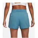 Nike ππ DRI FIT One Mid Rise 3" Shorts ~ Noise Aqua/Reflective Silver XL NWT Photo 2