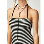Free People Katie Leather Shell Choker NWT Layered Necklace Beach Bohemian Surf Photo 10