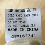 Hello Molly it’s your chance long sleeve sheer mini dress yellow large 8 NWT Photo 8