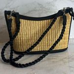 woven straw cambodian boho style Basket tote purse brown cute festival beach Tan Photo 0